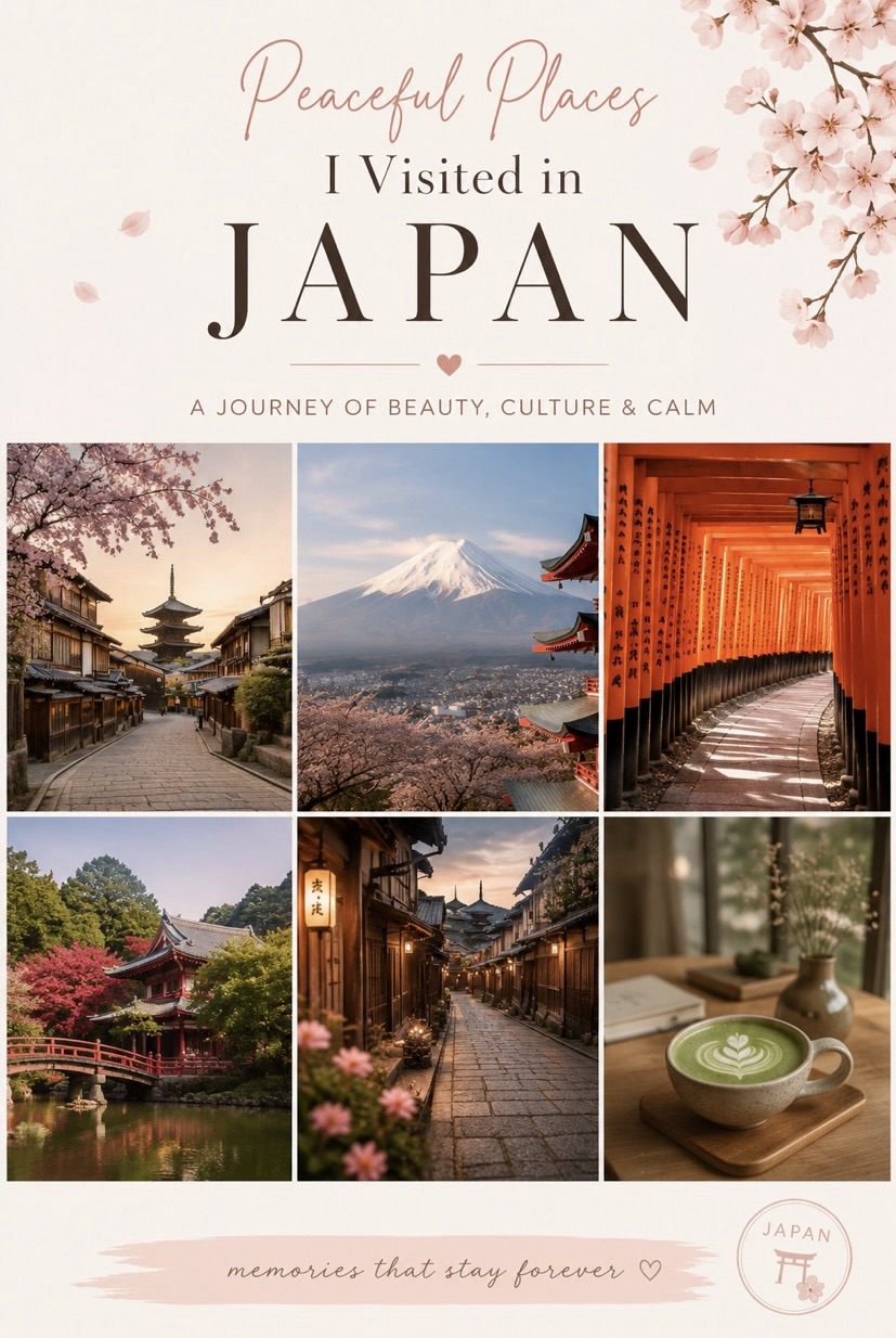 Peaceful Places I Visited in Japan 🇯🇵